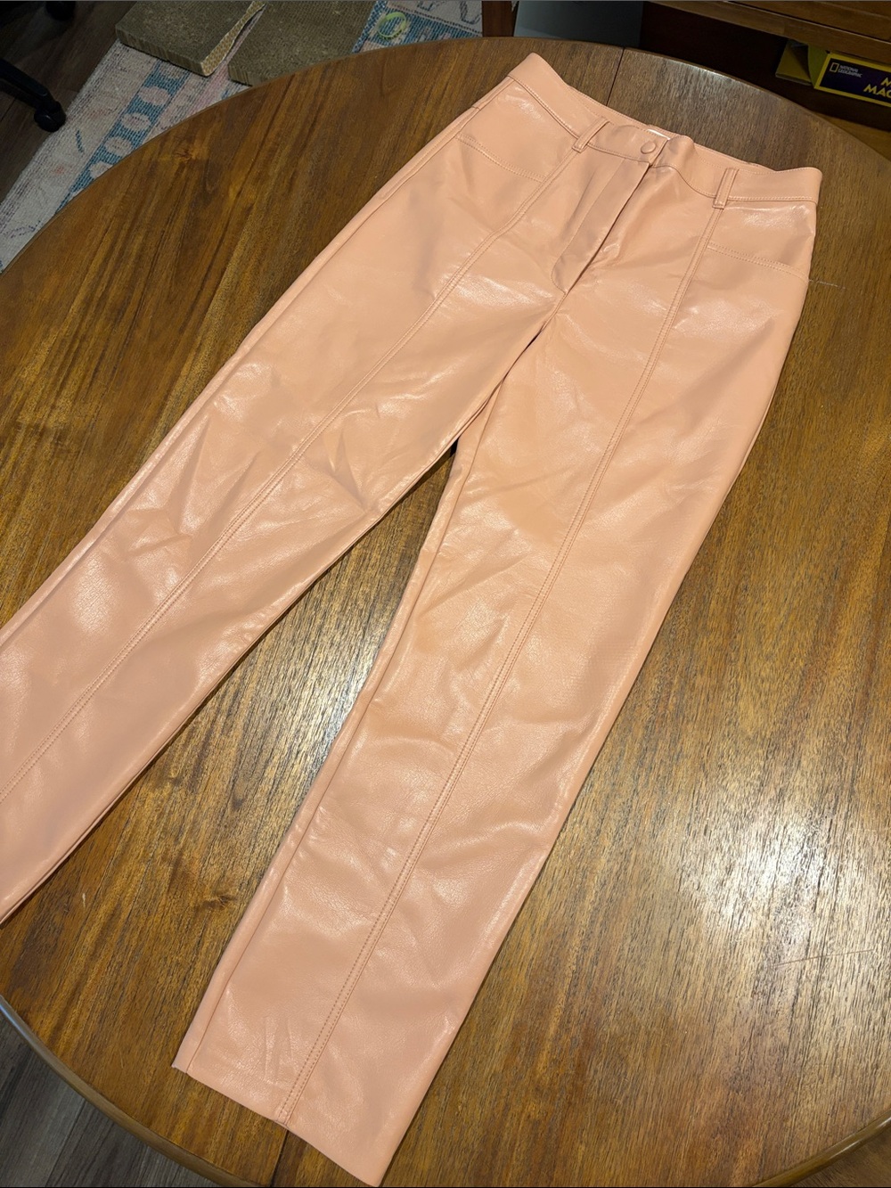 Aritzia Wilfred Vegan Leather Pant